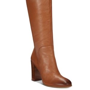 Kenneth Cole block heels boots